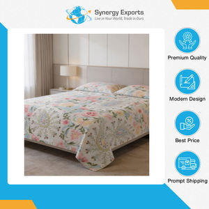ผู้จัดจำหน่ายและผู้ส่งออกชั้นนำ จำหน่ายชุดผ้าปูที่นอนโพลีเอสเตอร์พิมพ์ลาย 4 ชิ้น คุณภาพดี 135 GSM ในราคาตลาดที่เหมาะสม - Product Image 4