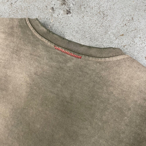 เสื้อยืดผู้ชายแบบสั่งทำ OEM แขนสั้น คอกลม ทรงปกติ พิมพ์ลายตัวอักษร สไตล์สตรีท ผ้าคอตตอนเจอร์ซีย์ถัก โลโก้ด้านหน้า - Product Image 5