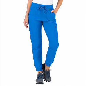 Pantalones de Enfermería Elásticos y Transpirables de Punto, 100% Algodón, Logotipo Personalizado, Unisex - Product Image 3