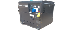 Generador Diésel Silencioso SS SAMSON de 10KW, Arranque Eléctrico de 240V, 50Hz, Generador de Energía Portátil - Product Image 2