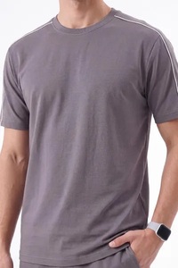 Survêtement de sport respirant et écologique pour homme, grande taille, élégant, automne, séchage rapide, polyester/coton - Product Image 3