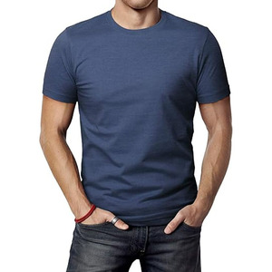 เสื้อยืดคุณภาพสูงสำหรับทุกเพศ ผลิตจากผ้าฝ้ายพรีเมียม 100% เสื้อยืดคอกลมสำหรับผู้ชาย ผ้าฝ้ายเนื้อหนา รับสกรีนโลโก้ - Product Image 1