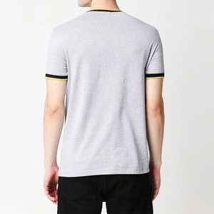เสื้อยืดผ้าฝ้ายคอกลมสำหรับผู้ชายไซส์ใหญ่พิเศษเสื้อยืดทรงหลวมพิมพ์ลายไม่ให้เกิดรอยยับและกันความร้อนด้านหน้า - Product Image 3