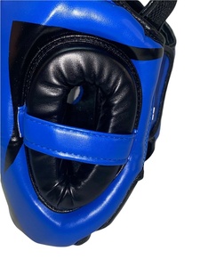 Protège-têtes de boxe sur mesure en cuir de qualité supérieure, réglables, pour la protection de la tête – Équipements de gros pour boxeurs - Product Image 6