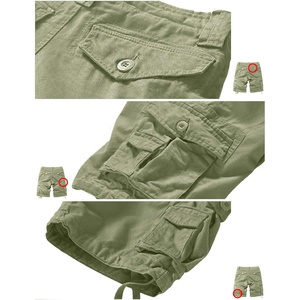 Fabricant d'usine de shorts cargo pour hommes nouveau style confortable de shorts cargo de gym pour hommes à vendre en ligne OEM respirant personnalisé - Product Image 5