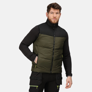 Gilet matelassé sans manches pour homme, color block, décontracté, léger, chaud, pour l'été et l'automne, en tissu doux, style urbain - Product Image 3