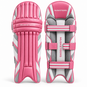 Protège-tibias de cricket pour hommes, modèle professionnel dernier cri, couleurs personnalisées, absorption des chocs durable, sangles réglables - Product Image 5