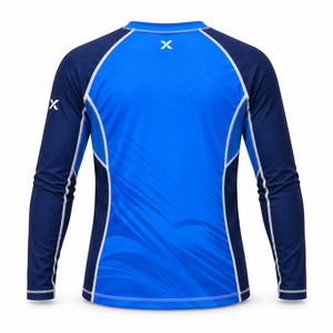 Maillots de bain à manches longues pour enfants et jeunes |   Violet Noir Vert Bleu Ciel Bourgogne |   Fabricant OEM ODM |   Vêtements de sport | - Product Image 2
