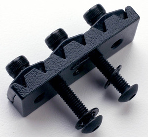 กีตาร์ไฟฟ้า D101BB ขนาด 42 มม. แบบติดตั้งด้านหลัง Floyd Rose Locking Nut ผลิตในเกาหลี อะไหล่และอุปกรณ์เสริมกีตาร์ - Product Image 2