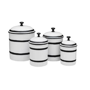 Conteneur de rangement en métal galvanisé avec couvercle, idéal pour organiser les ustensiles de cuisine et les accessoires ménagers, en stock - Product Image 2