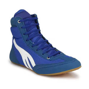 Chaussures de boxe performantes, légères, durables, design haute adhérence, idéales pour l'entraînement de boxe et les mouvements en ring. - Product Image 2