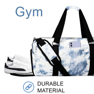 Sac de sport pliable en polyester léger de qualité supérieure, nouveau style, fermeture éclair, vente directe d'usine pour hommes - Product Image 3
