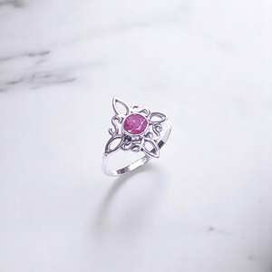 Bagues en argent sterling 925 avec pierres précieuses naturelles mélangées, prix de gros, bijoux en argent, magnifiques bagues au design artisanal - Product Image 3