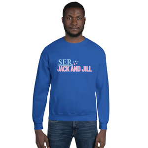 Sweat-shirt unisexe à col rond bleu royal, en molleton doux, à manches longues, décontracté, à porter tous les jours, confortable, style tendance - Product Image 3