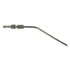 Tube d'aspiration professionnel réutilisable en acier inoxydable pour les procédures médicales et chirurgicales - Product Image 3