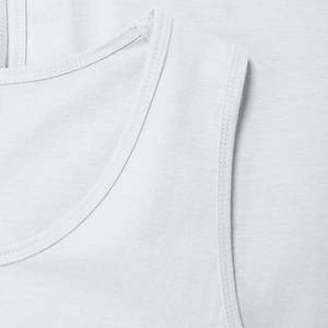 Débardeur de sport et fitness pour homme, col rond, en coton fin, respirant, couleur unie, idéal pour l'été - Product Image 2