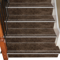 Marches d'escalier en porcelaine de luxe, finition mate, antidérapantes, carreaux émaillés, bordure de 10 mm/20 mm d'épaisseur, marche de 300x900, contremarche de 200x900, utilisation extérieure