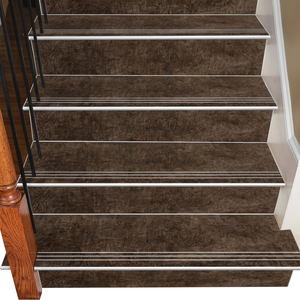 Marches d'escalier en porcelaine de luxe, finition mate, antidérapantes, carreaux émaillés, bordure de 10 mm/20 mm d'épaisseur, marche de 300x900, contremarche de 200x900, utilisation extérieure - Product Image 6