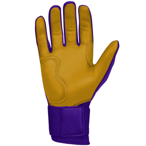 Guantes de Bateo de Béisbol y Sóftbol de Cuero Personalizados, Acolchados, Transpirables, para Entrenamiento, para Adultos - Product Image 2