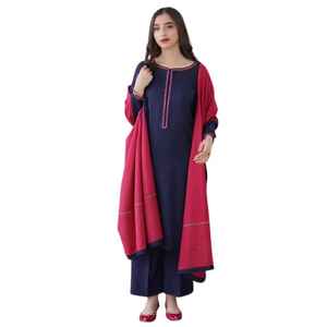 Robe d'été 2026 NOUVELLE TENDANCE pour femmes et jeunes filles, style mariage/fête/quotidien, brodée pakistanaise/punjabie, autres robes - Product Image 1