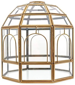 Terrario de Vidrio de Lujo para Centro de Mesa de Sala de Estar y Decoración Interior Premium con un Atractivo Decorativo Elegante - Product Image 4