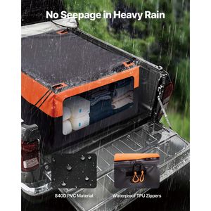 Borsa Impermeabile per Cassone del Camion in PVC 840D, Capacità 26 Piedi Cubi, 51,18 X 40,16 X 21,85 Pollici, Accessori per Cassone 4 B - Product Image 3