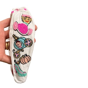Fashion Seed Beads Embroidery Hairband For Casual And Party Outfit Style Premium Quality <b>Beaded</b> Hairband With Seed Beads - Product Image 5
