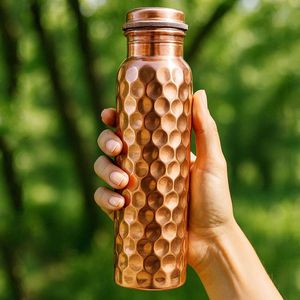 Botella de Agua de Cobre Ecológica de Alta Rentabilidad para Compradores al por Mayor, Lista para Marca Privada, Producto de Venta Rápida para Venta al por Mayor Global - Product Image 5