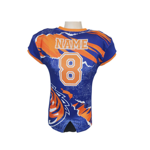 Custom Wholesale American Football Jerseys Sublimated Team Name Number Uniform Personalized Design American Football Jersey - Product Image 2