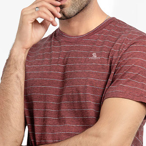 T-shirt en coton pour homme, coupe oversize streetwear, respirant, couleur unie, manches courtes, haut décontracté d'été 2026 - Product Image 5
