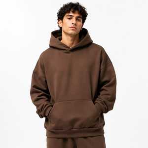 Sudadera con Capucha Extra Grande para Hombre, Personalizada, con Hombros Caídos, Transpirable, con Logotipo Personalizado, Color Personalizado, Fabricante Mayorista - Product Image 2