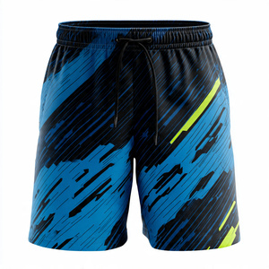 Shorts de sport pour hommes, shorts de football, shorts d'entraînement, shorts en laine à séchage rapide, respirants, avec cordon de serrage, shorts de course, shorts de basketball - Product Image 4