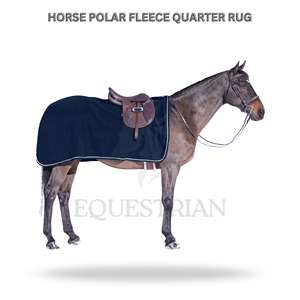 Couverture en polaire pour cheval, personnalisée, pour l'équitation, l'entraînement et les conditions climatiques froides - Product Image 2
