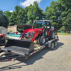 Nouveaux modèles de tracteurs Massey Ferguson MF 135 290/390 165 175 185 188 275 385 455 4x4WD Mini tracteur à roues - Product Image 4