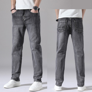 Pantalon décontracté en jean personnalisé taille mi-haute pour homme, jean de travail, jean formel pour homme, pantalon respirant et tendance sur mesure - Product Image 3