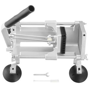 Commercial 1/4 Inch Stainless Steel Aluminum Alloy <b>Vegetable</b> <b>Cutter</b> Slicer Machine Manual Fruit Slicer for <b>Vegetables</b> Flour - Product Image 1