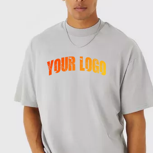 Fabricants de vêtements pour hommes, design de logo personnalisé, streetwear surdimensionné, t-shirt pour hommes 100% coton lourd 300 g/m², t-shirt lavé - Product Image 6