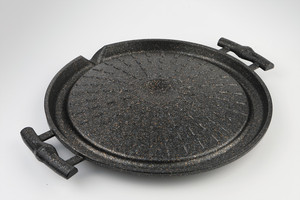 Galaxy Round 32 - Roast <b>pan</b> <b>Cast</b> Aluminum Nonstick Square and Round Cookware with Long Lasting Marble Coating - Product Image 2