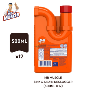 น้ำยาล้างท่ออ่างล้างจาน 500 มล. ส่วนผสมเข้มข้น สำหรับห้องครัวและห้องน้ำ ขจัดสิ่งอุดตัน คราบไขมัน เส้นผม คราบสบู่ - Product Image 3