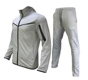 Conjunto Deportivo de Alta Calidad, Corte Ajustado, Diseño de Moda, Ropa Deportiva para Hombre, Sudadera con Capucha Informal - Product Image 1