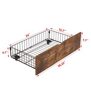 Cassetti Portaoggetti Sotto il Letto Misura King Size - Product Image 5