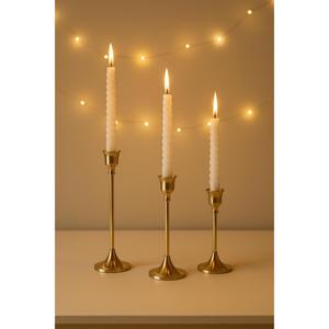 Juego de 2 portavelas de suministro directo de fábrica, con un brillo suave que eleva las cenas cotidianas a ocasiones especiales. - Product Image 2