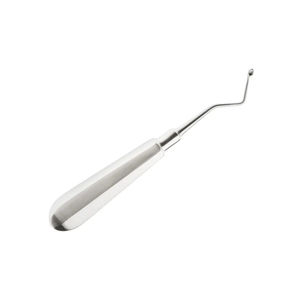 Cureta dental Kerpel de acero inoxidable manual con mango hueco izquierdo y derecho, punta cóncava de 2 mm, 145 mm, para ortodoncia - Product Image 5