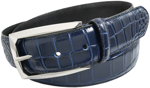 Ceinture ajustable en cuir pleine fleur de vache, faite à la main, avec boucle ardillon décontractée, largeur 3,5 cm, imperméable, durable, de haute qualité, confortable pour homme - Product Image 3