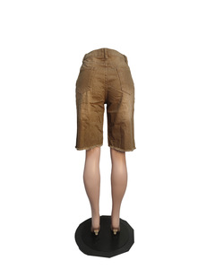 Shorts de Mezclilla Holgados con Borlas para Mujer, Verano 2026, OEM, Fabricados por TRIOTAKE INDUSTRY - Product Image 4