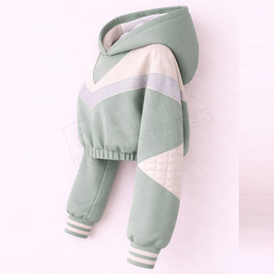 Servicio OEM, Sudaderas con Capucha para Mujer, Alta Calidad, Cómodas, Suministro de Fábrica, Sudaderas Cortas para Mujer - Product Image 3