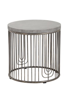 Table basse en marbre naturel au design unique et artisanal moderne avec structure métallique personnalisée pour les maisons de luxe, les hôtels et les restaurants - Product Image 2