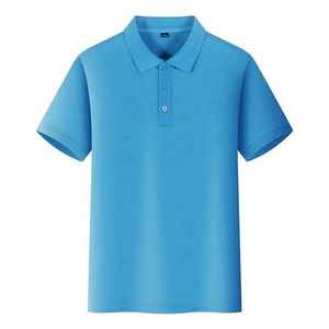 เสื้อเชิ้ตแขนสั้นผ้าแคนวาสลำลองสำหรับผู้ชาย ป้องกันรอยยับ 100% ทรงปกติ ระบายอากาศได้ดี ผ้าถัก พิมพ์ลายโลโก้ตามสั่ง - Product Image 4