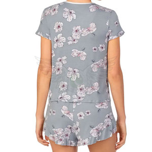 T-shirt d'entraînement extensible pour femme, coupe classique, léger, respirant, séchage rapide, 100 % coton, écologique, avec logo imprimé personnalisé sur le col - Product Image 2