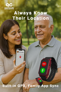 Reloj Inteligente con GPS QC V22 2025, para Personas Mayores, con WiFi, SIM 4G, Llamada SOS, Detección de Caídas, Monitor de Frecuencia Cardíaca, Monitor de Sueño, IP67, 5-10 Días de Autonomía - Product Image 5